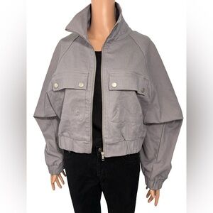 NWT Lulus ladies size Small front zip jacket